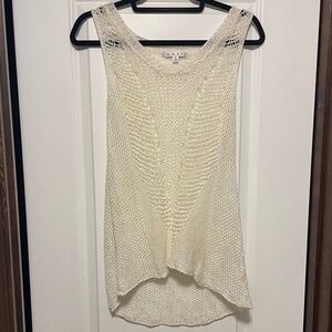 CAbi Linen Knit Tank
